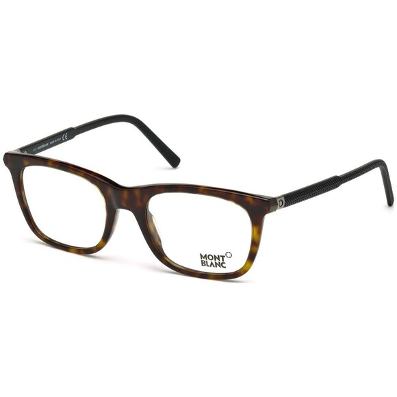 MONTBLANC MB610 Eyeglasses 53-20-145 Havana w/Demo Clear Lens 056 MB 610 main image 14